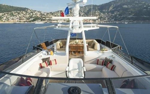a boat on the water aboard ATLANTIC ENDEAVOUR Yacht for Charter