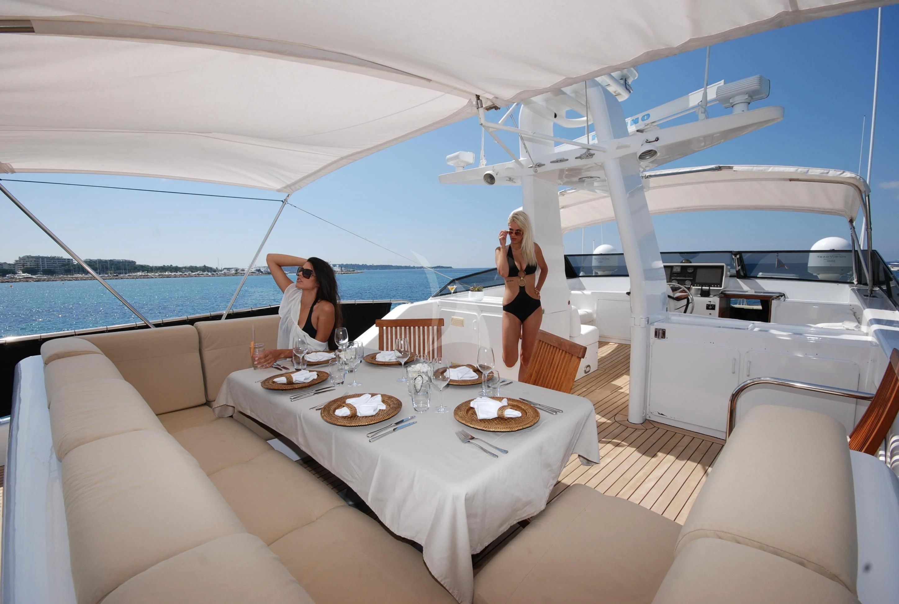 a person standing on a boat aboard ATLANTIC ENDEAVOUR Yacht for Charter