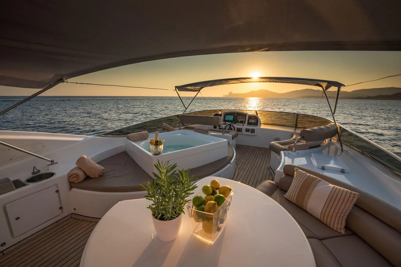 a boat on the water aboard NEPHENTA PRIMERO Yacht for Sale