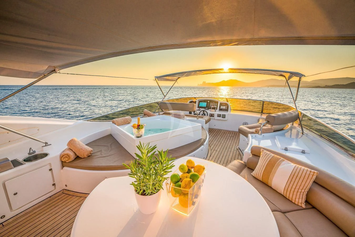 a boat on the water aboard NEPHENTA PRIMERO Yacht for Sale
