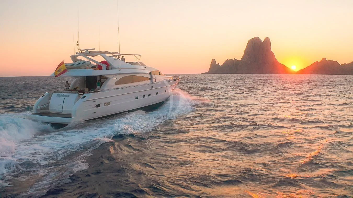 a boat on the water aboard NEPHENTA PRIMERO Yacht for Sale