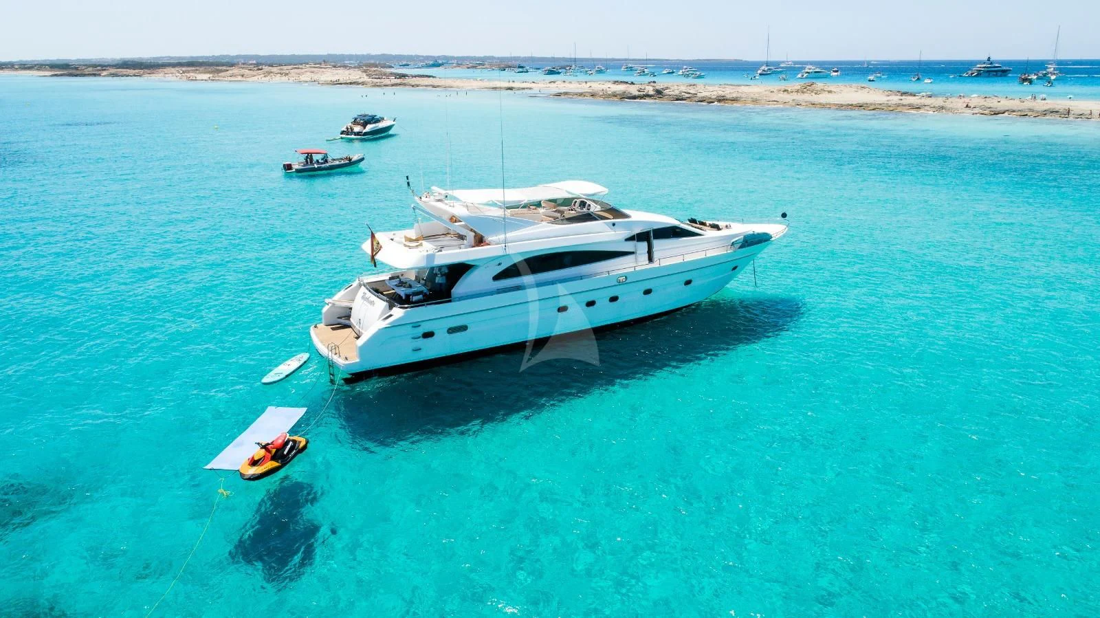 a boat in the water aboard NEPHENTA PRIMERO Yacht for Sale