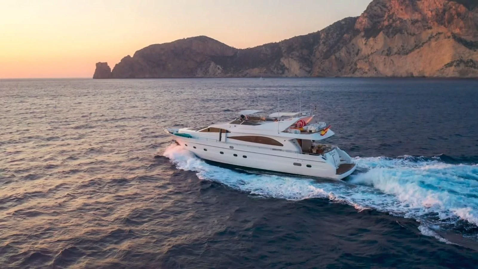 a boat on the water aboard NEPHENTA PRIMERO Yacht for Sale