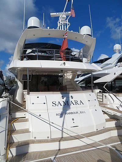 diagram, engineering drawing aboard SAMARA Yacht for Sale