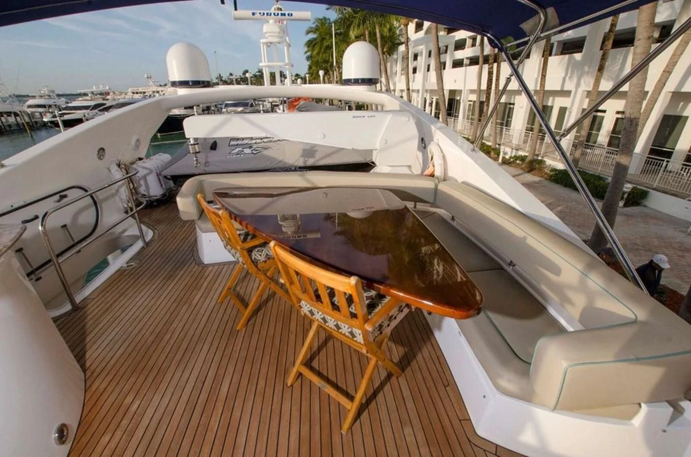 a boat on the water aboard SAMARA Yacht for Sale
