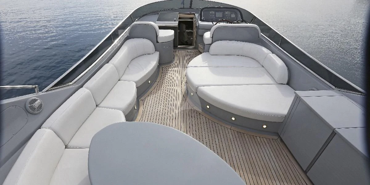 the inside of a boat aboard IF Yacht for Sale