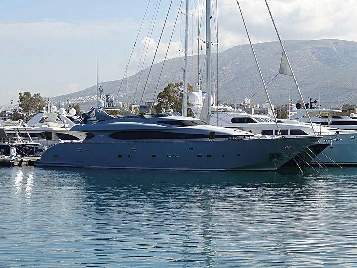 a boat in the water aboard IF Yacht for Sale