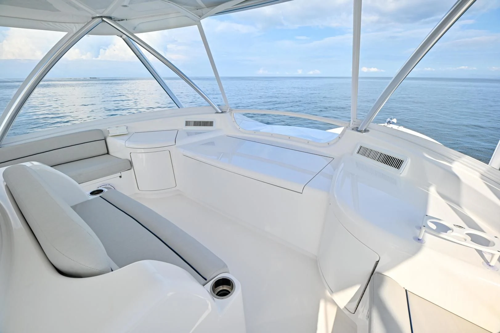 the inside of a boat aboard EL LOBO Yacht for Sale