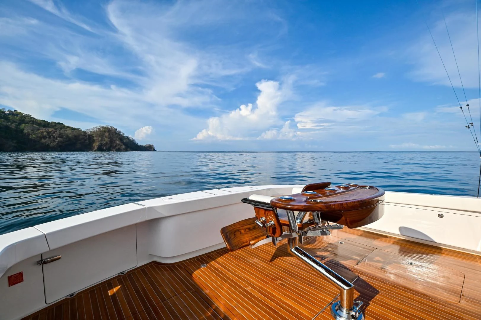 a boat on the water aboard EL LOBO Yacht for Sale