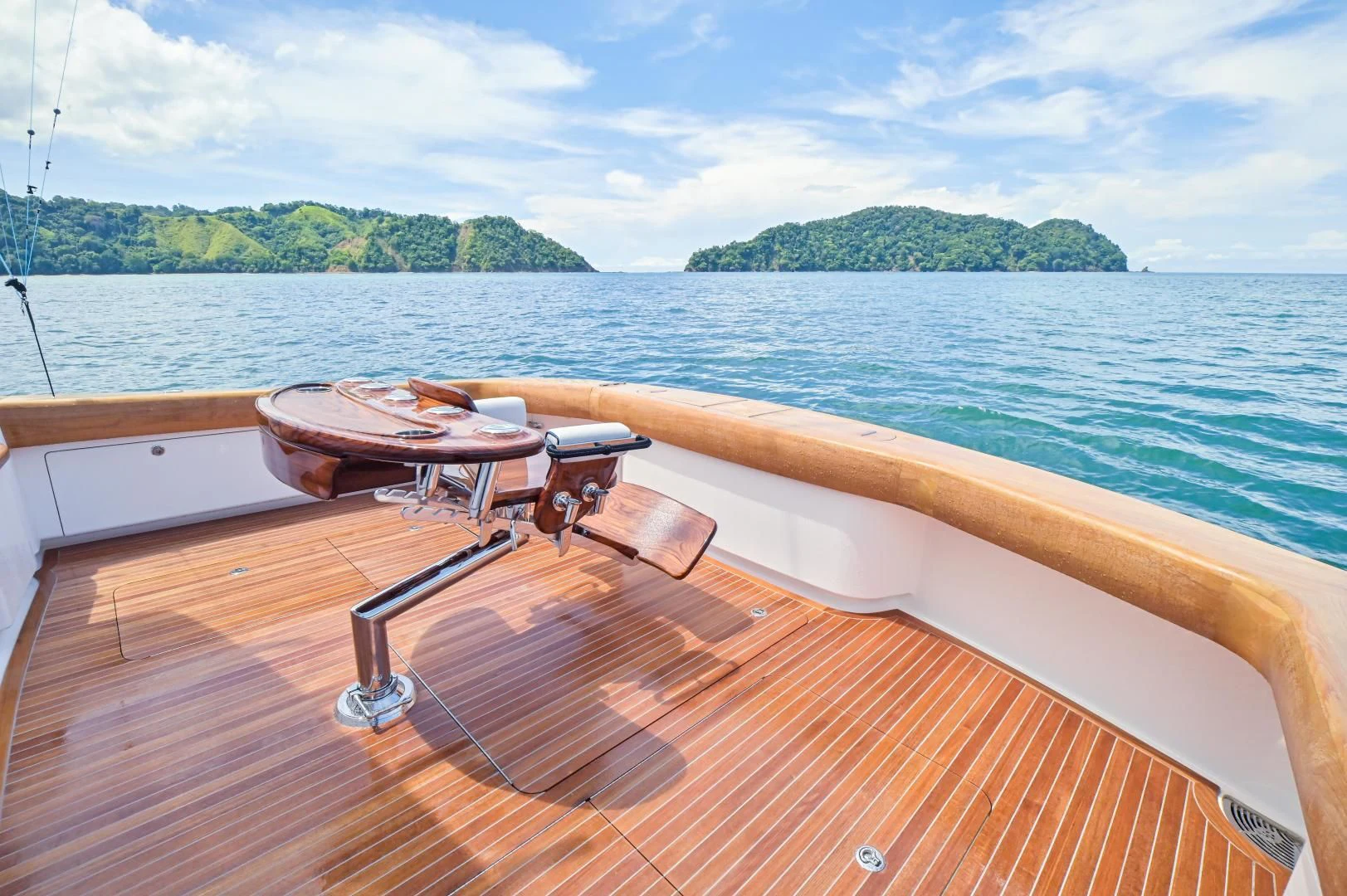 a boat on a body of water aboard EL LOBO Yacht for Sale