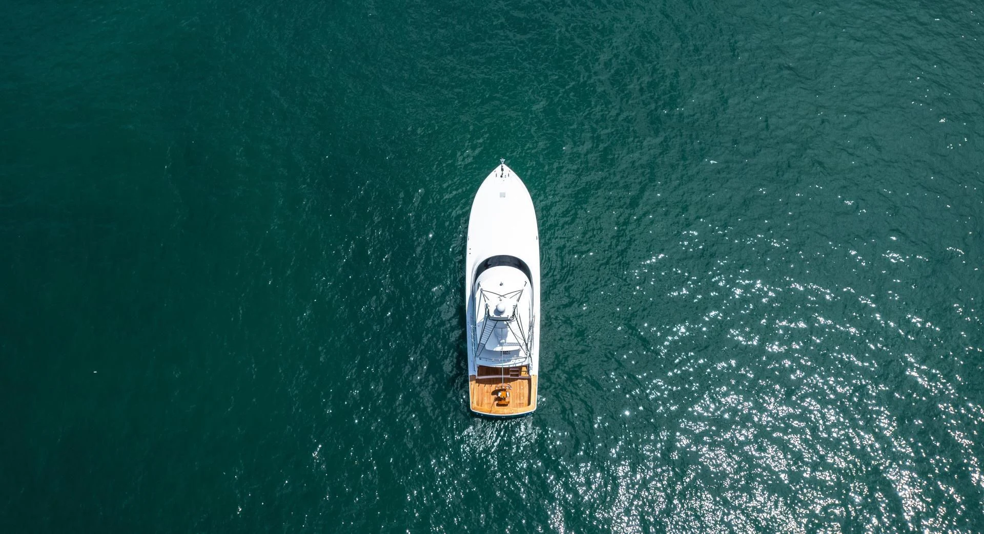 a boat in the water aboard EL LOBO Yacht for Sale