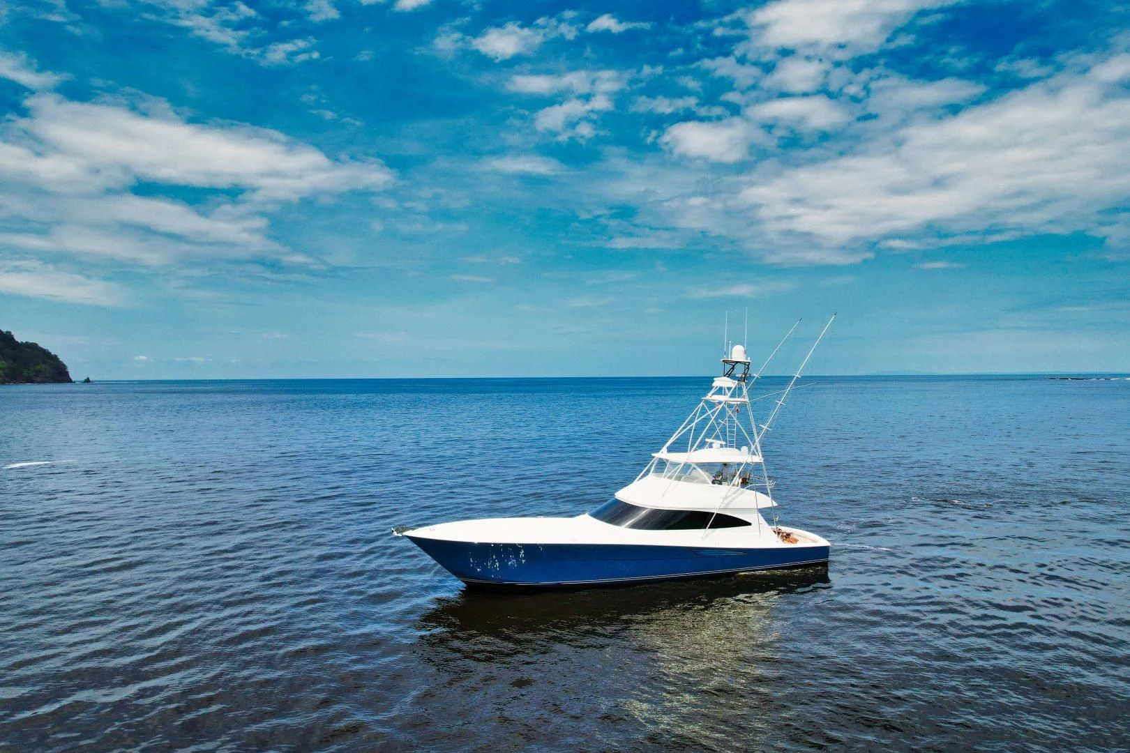 a boat in the water aboard EL LOBO Yacht for Sale