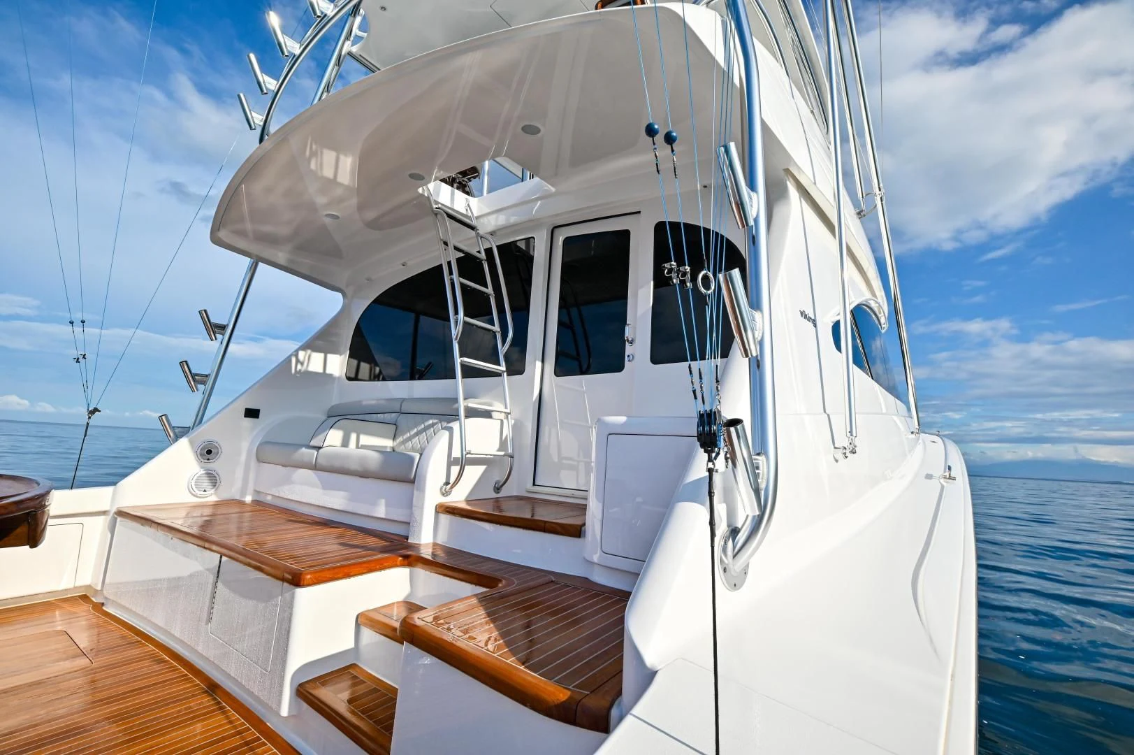a boat on the water aboard EL LOBO Yacht for Sale