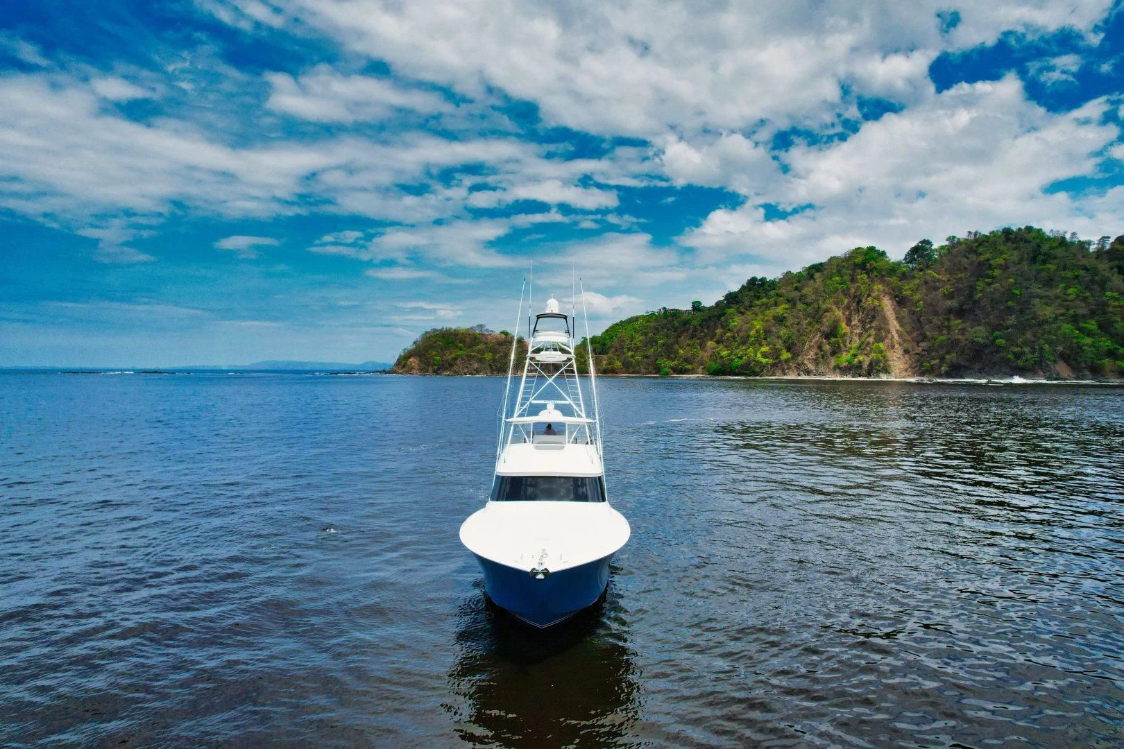 a boat on the water aboard EL LOBO Yacht for Sale