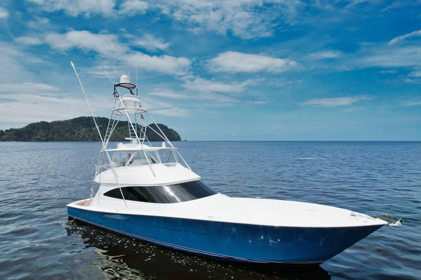 a boat on the water aboard EL LOBO Yacht for Sale