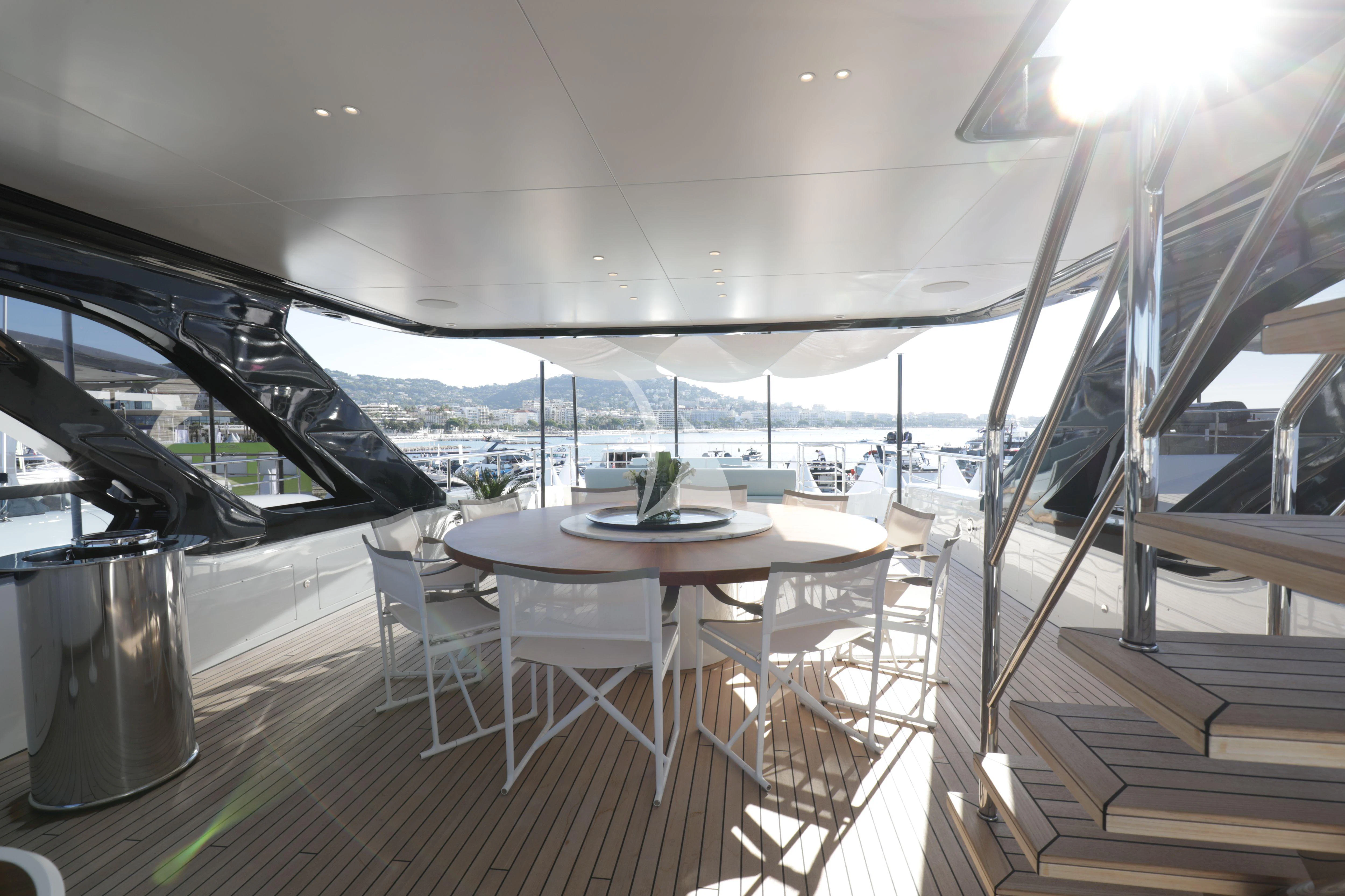 a boat on the water aboard EH2 Yacht for Sale