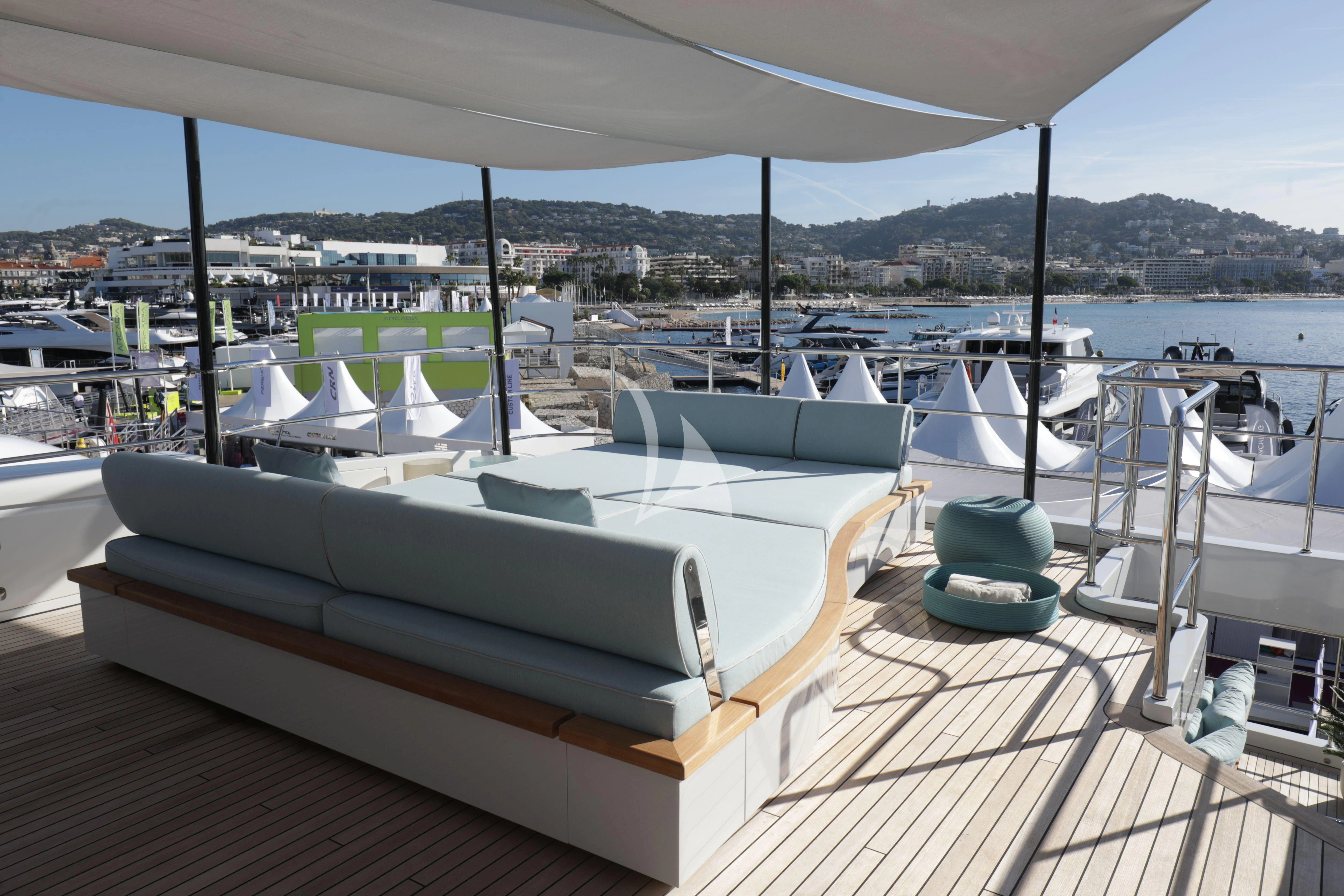 a boat on the water aboard EH2 Yacht for Sale