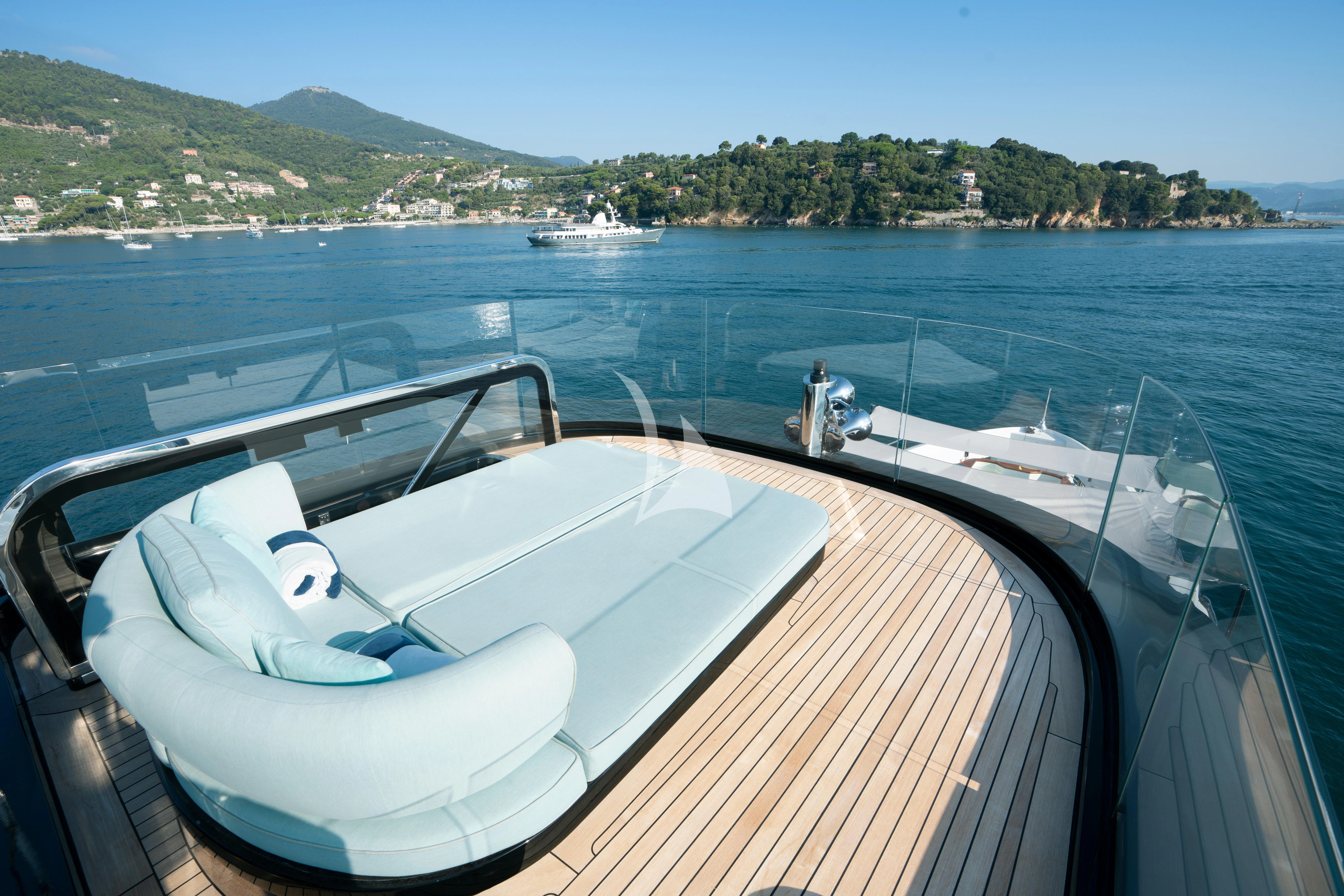 a boat on the water aboard EH2 Yacht for Sale