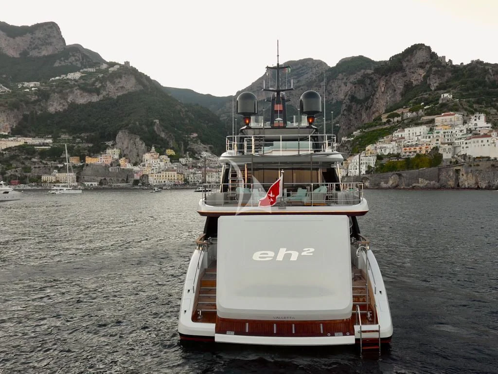 a boat on the water aboard EH2 Yacht for Sale