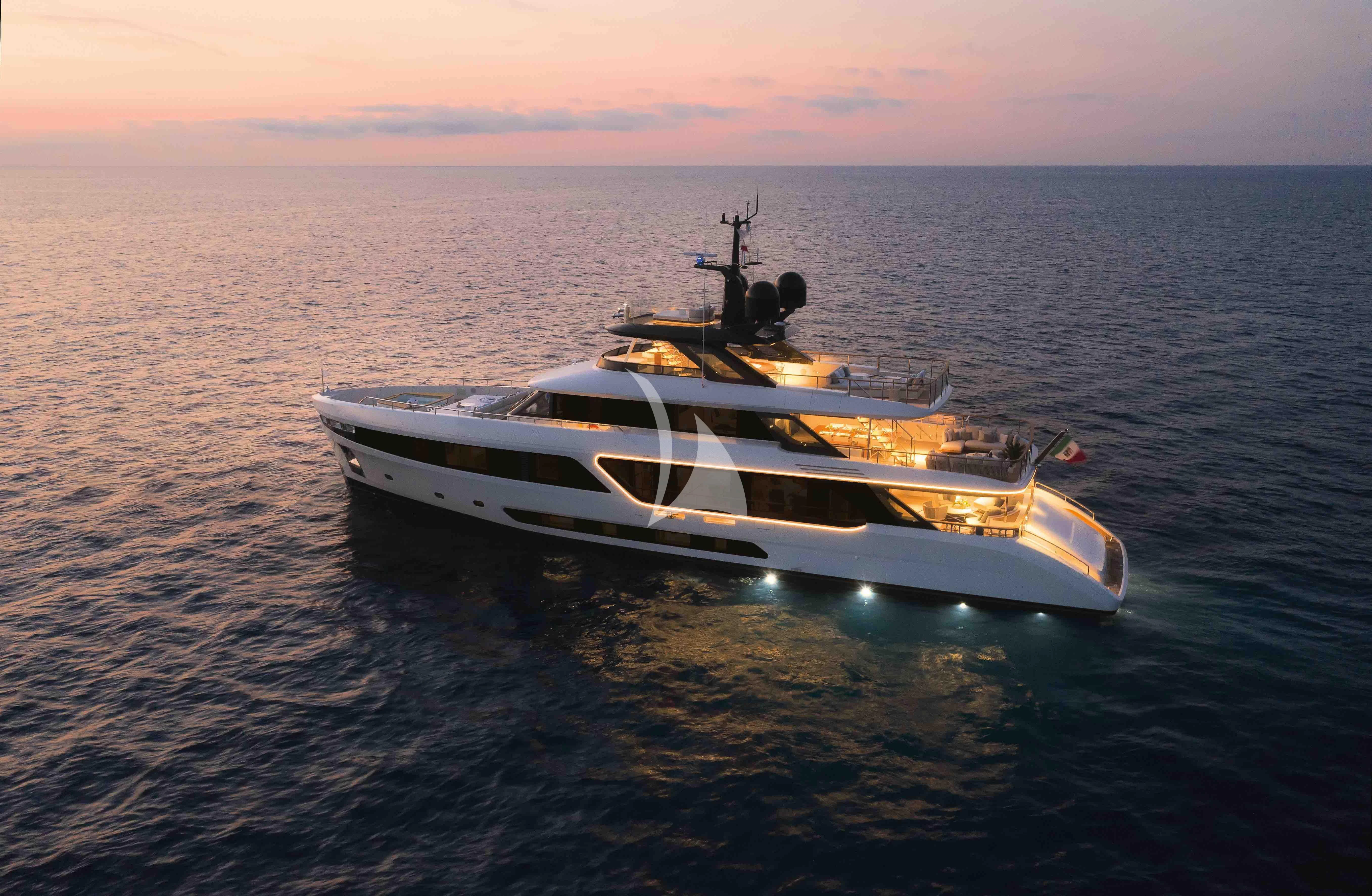 a boat in the water aboard EH2 Yacht for Sale