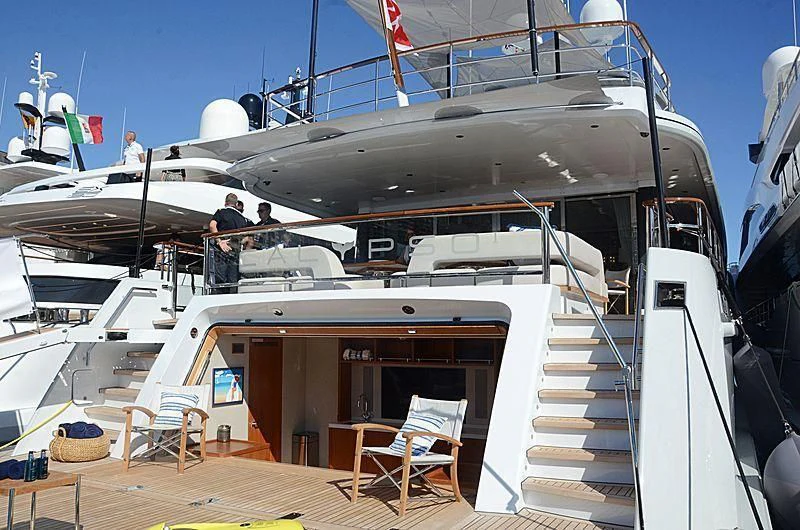 a boat on the water aboard CALYPSO I Yacht for Charter