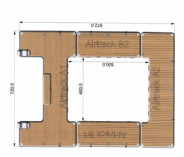 diagram aboard CALYPSO I Yacht for Charter