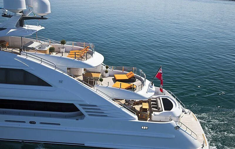 a boat in the water aboard ALI BABA Yacht for Sale