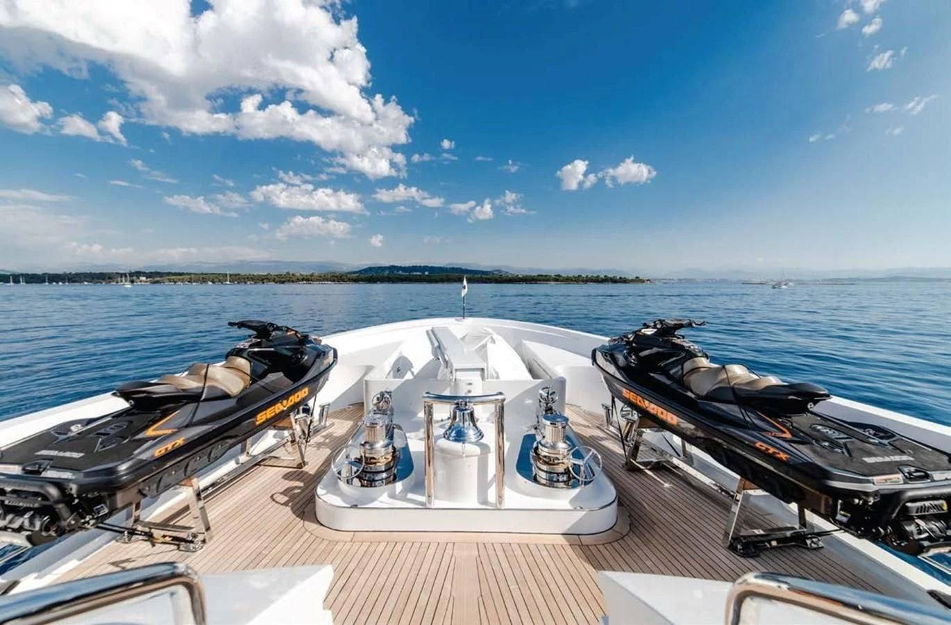 a boat on the water aboard ALI BABA Yacht for Sale