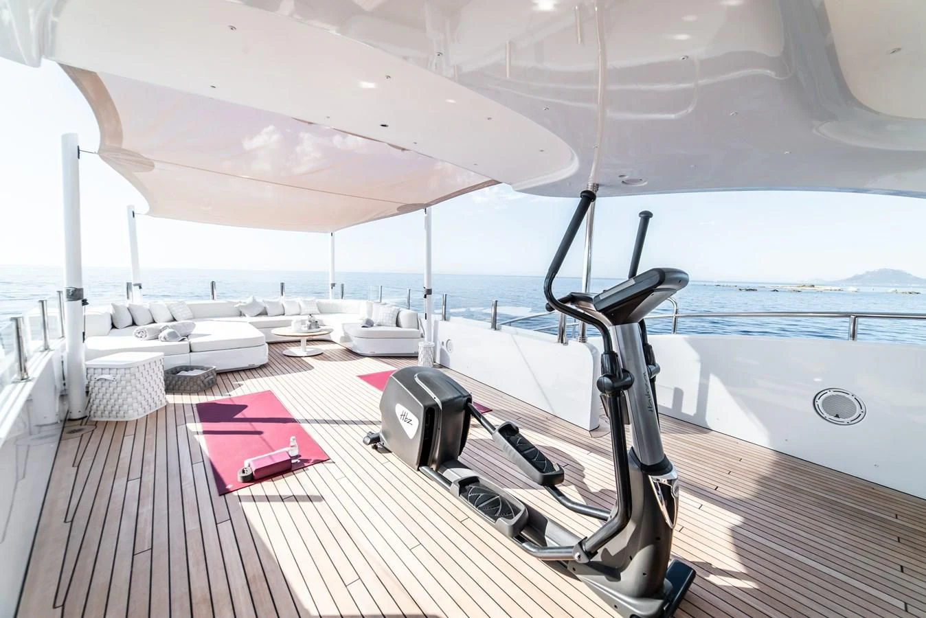 a boat on the water aboard ALI BABA Yacht for Sale