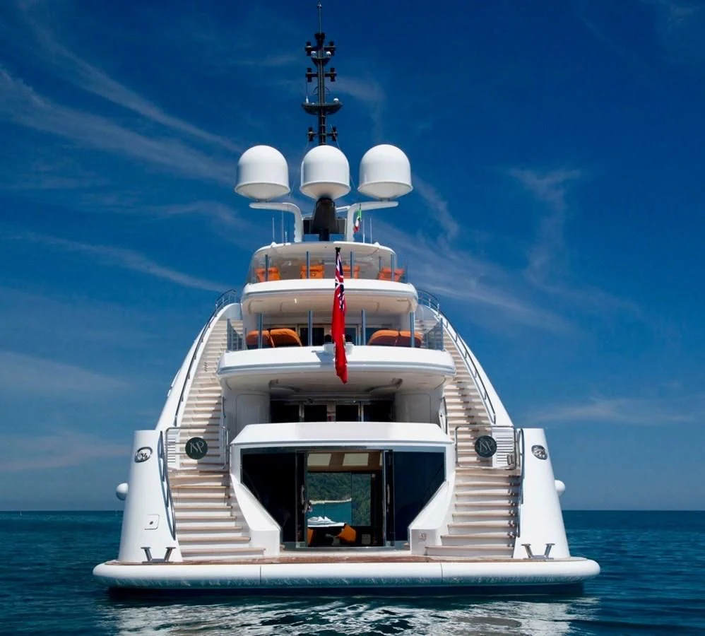 a boat in the water aboard ALI BABA Yacht for Sale
