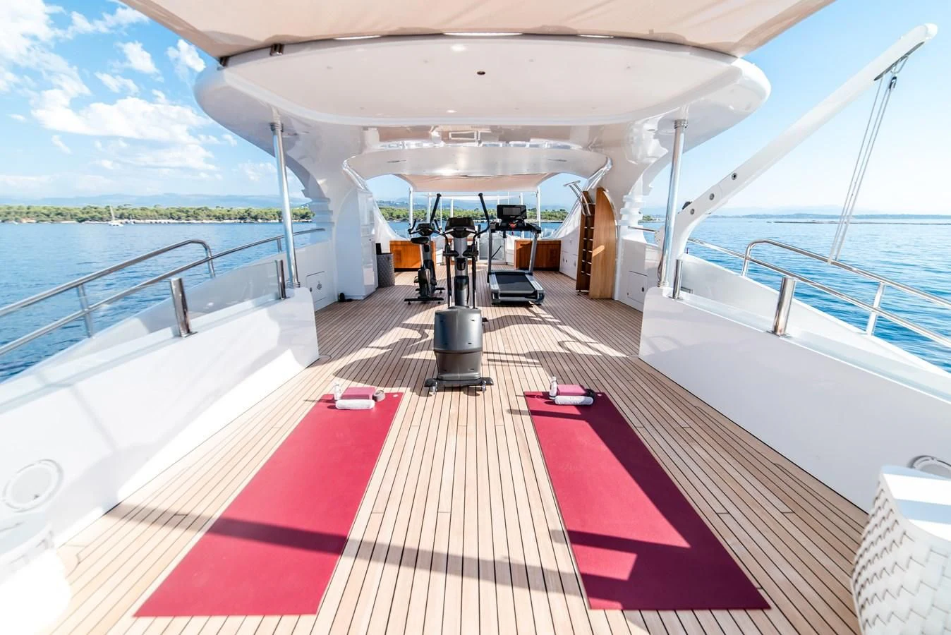 a boat on the water aboard ALI BABA Yacht for Sale