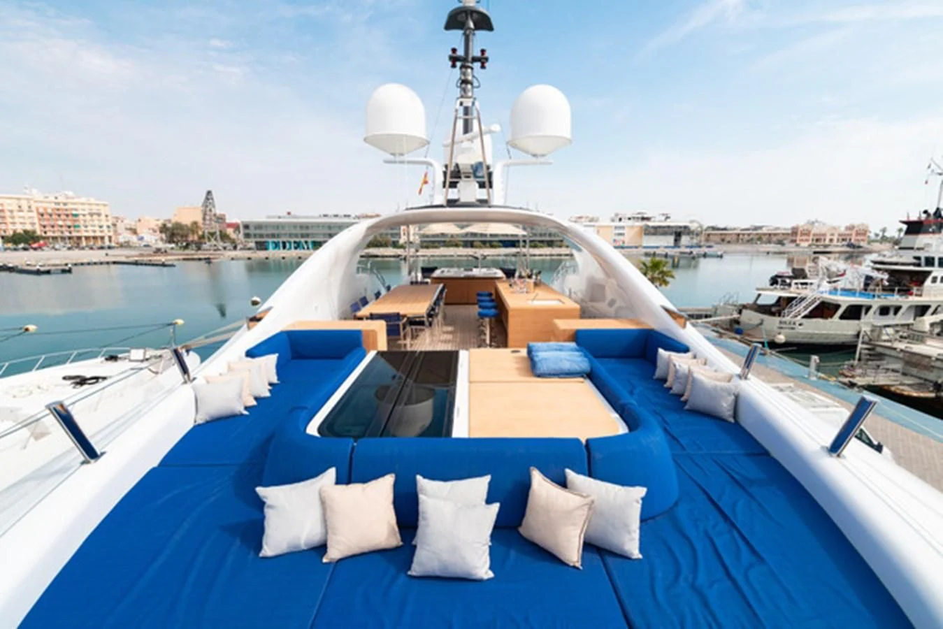 a boat on the water aboard ALI BABA Yacht for Sale