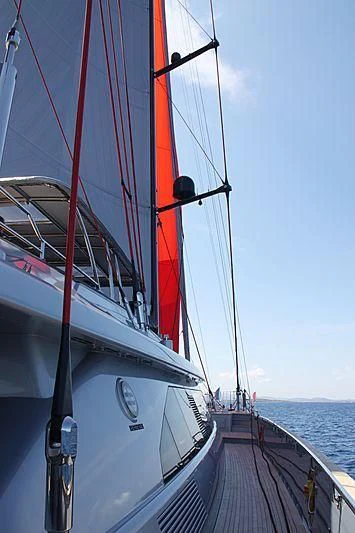 a boat on the water aboard SEAHAWK Yacht for Sale