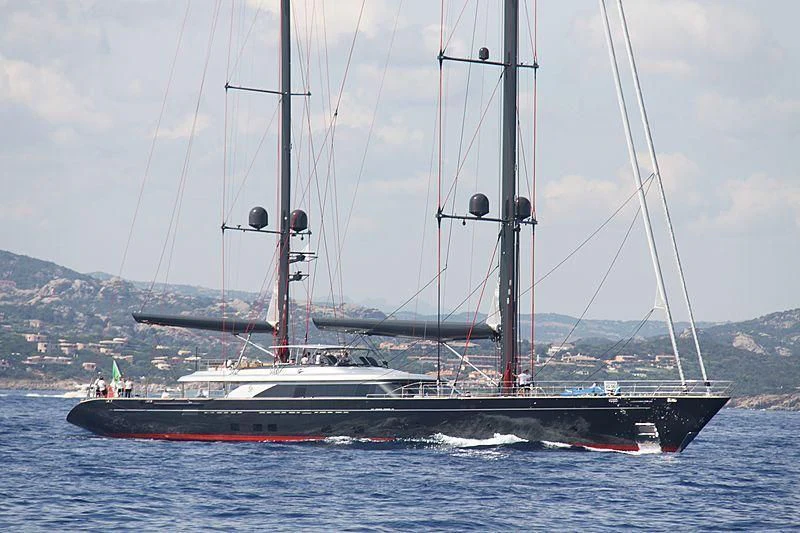 a boat on the water aboard SEAHAWK Yacht for Sale