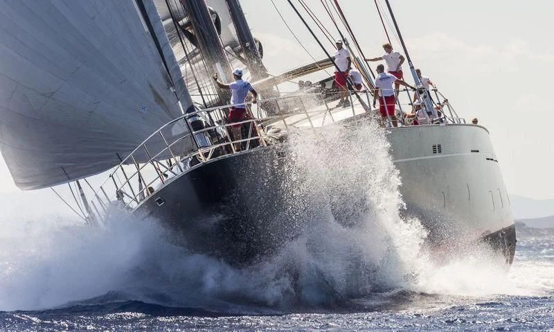 a boat with people on it aboard SEAHAWK Yacht for Sale