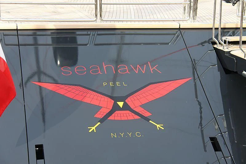 diagram aboard SEAHAWK Yacht for Sale