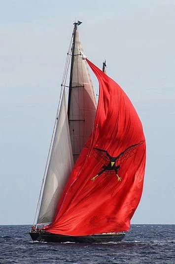 a sailboat on the water aboard SEAHAWK Yacht for Sale