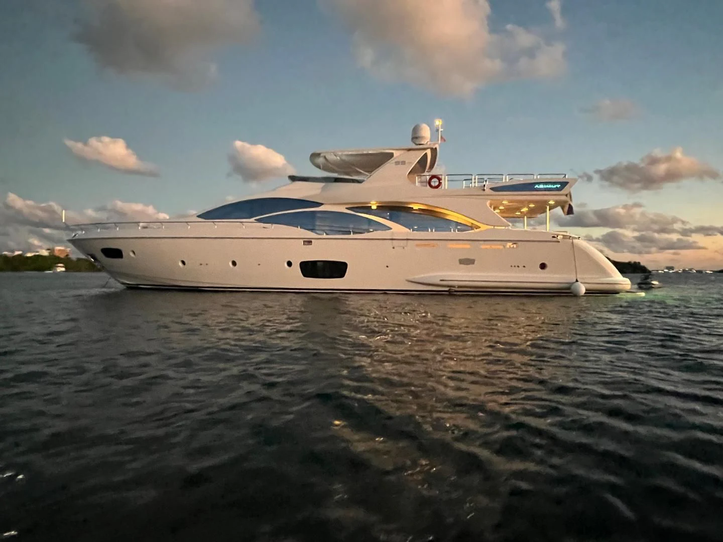a boat on the water aboard BT2 Yacht for Sale