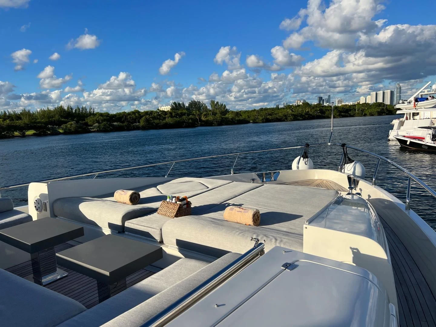 a boat on the water aboard BT2 Yacht for Sale