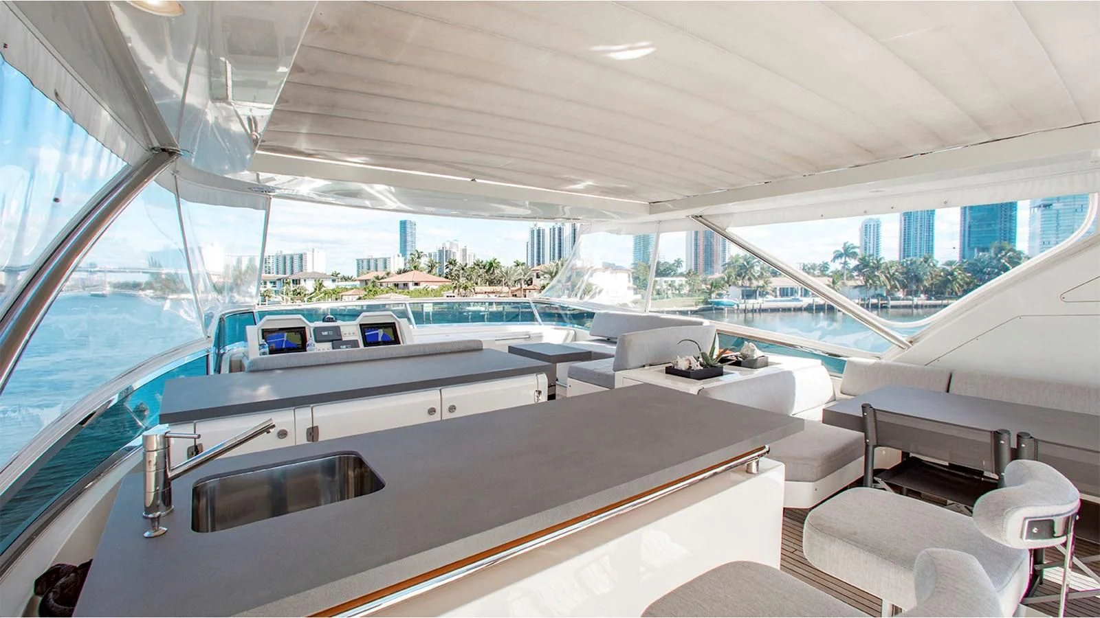 inside of a boat aboard BT2 Yacht for Sale