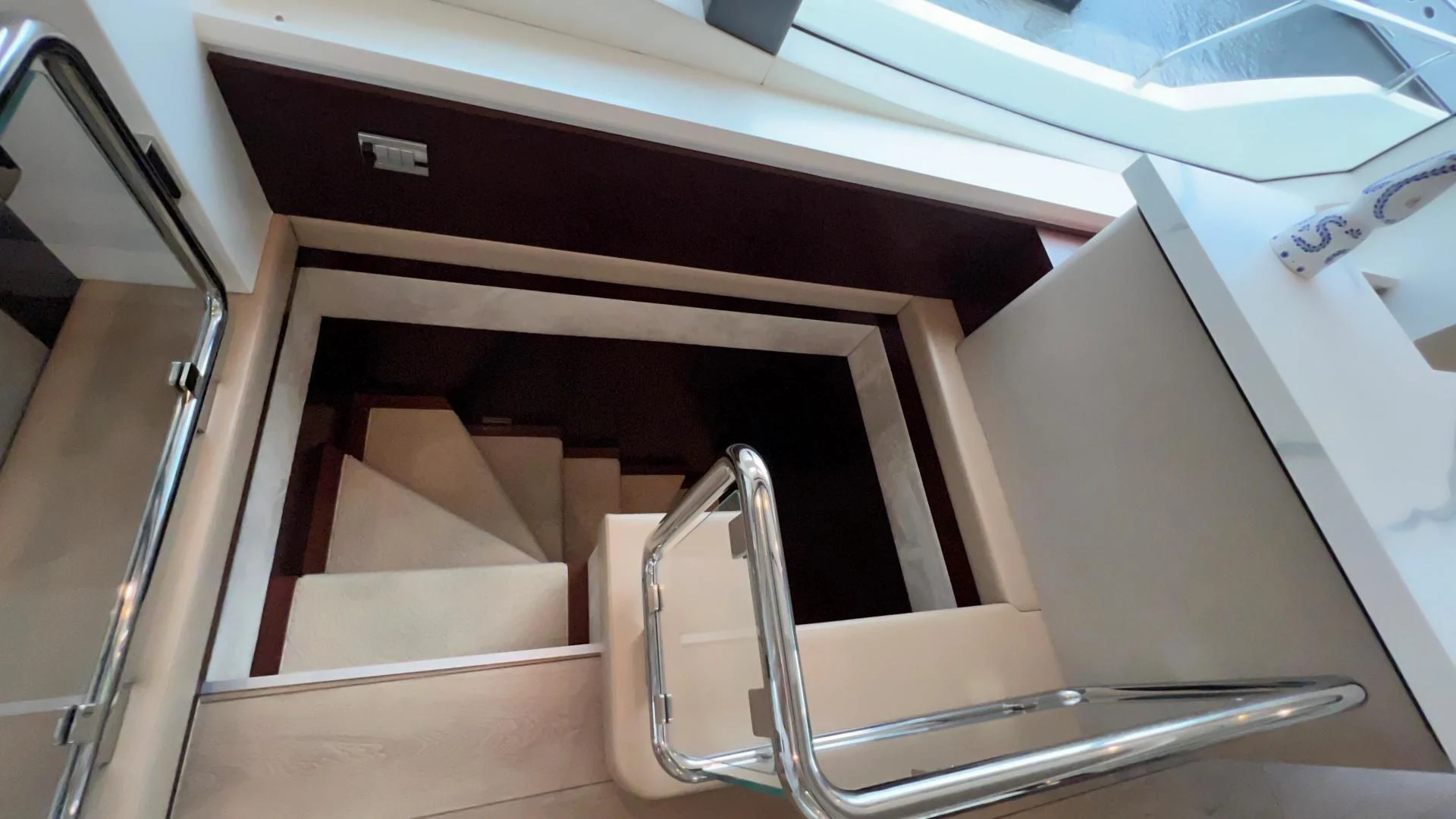 a close-up of a machine aboard BT2 Yacht for Sale