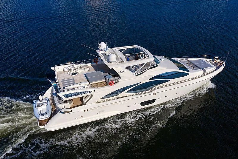 a boat on the water aboard BT2 Yacht for Sale