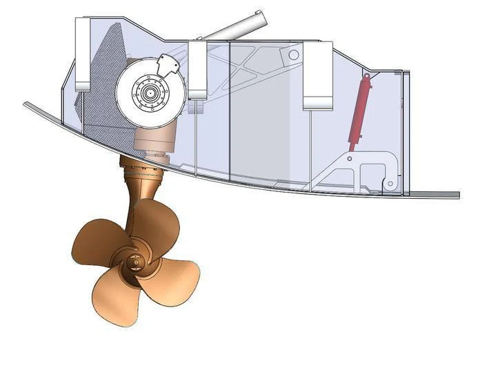 diagram aboard UNFURLED Yacht for Sale