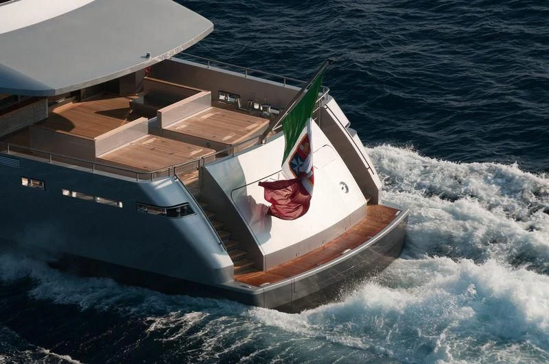 a boat on the water aboard FALCO MOSCATA Yacht for Sale