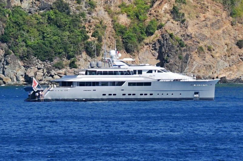 a boat on the water aboard FALCO MOSCATA Yacht for Sale