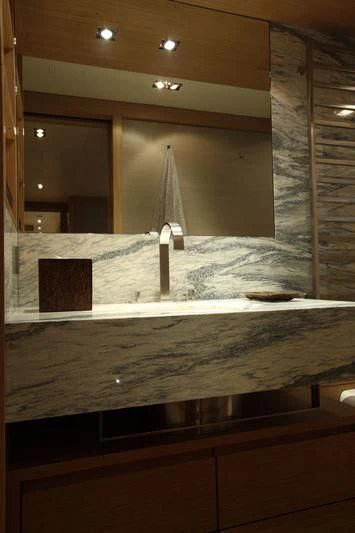 a large white object in a room aboard FALCO MOSCATA Yacht for Sale