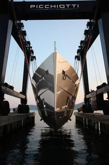 a sailboat in the water aboard FALCO MOSCATA Yacht for Sale