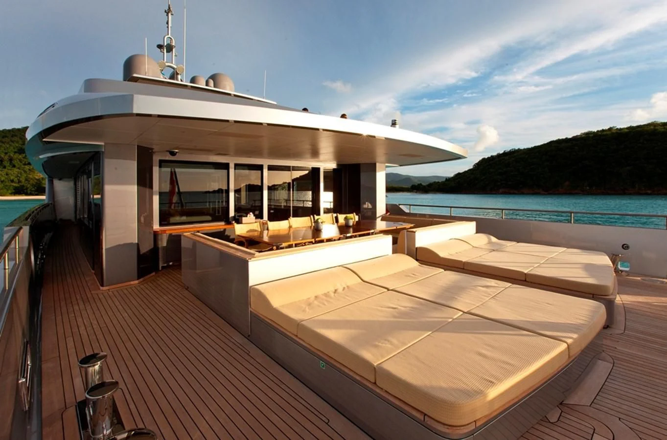 a boat on the water aboard FALCO MOSCATA Yacht for Sale