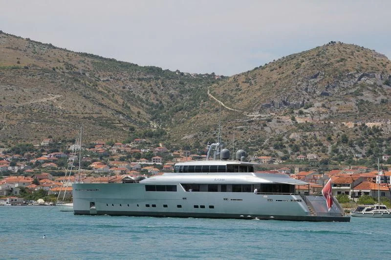 a boat on the water aboard FALCO MOSCATA Yacht for Sale