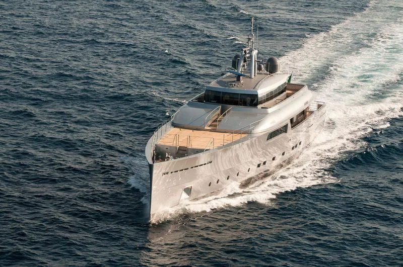 a ship on the water aboard FALCO MOSCATA Yacht for Sale